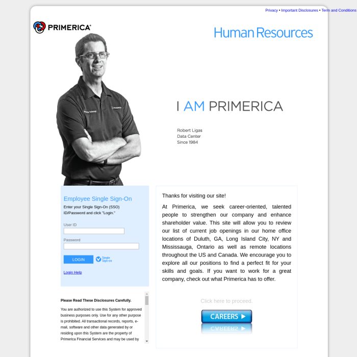 HR.Primerica.com