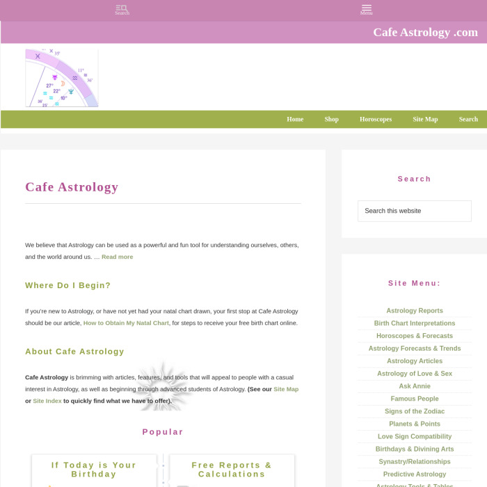 CafeAstrology.com