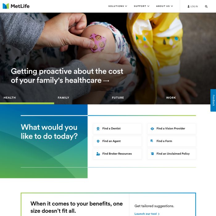 Metlife Com Insurance And My Employee Benefits Online Login